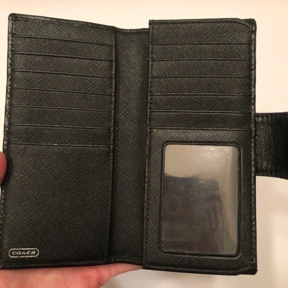 COACH Madison op art wallet